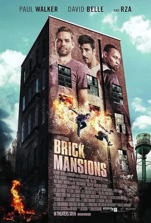 Brick Mansions film posteri