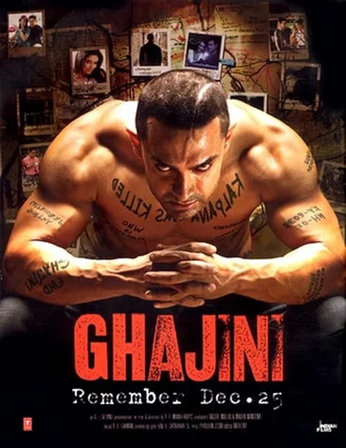 Ghajini film posteri