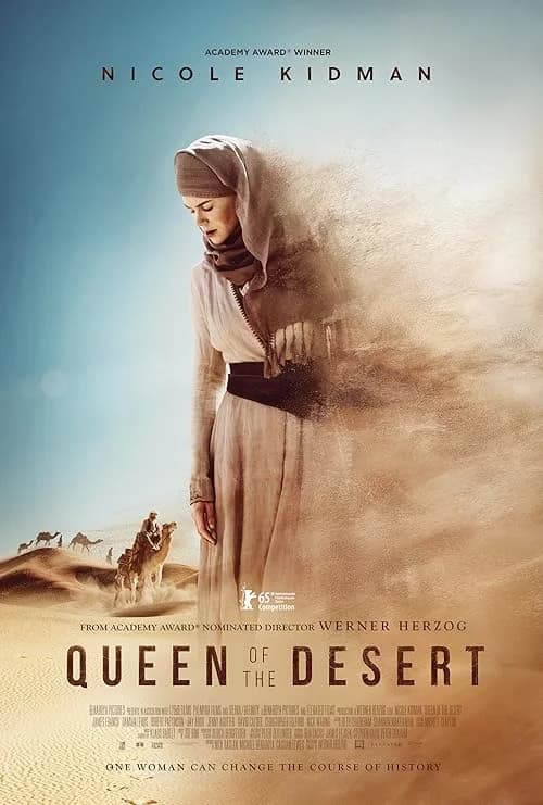 Queen of the Desert film posteri