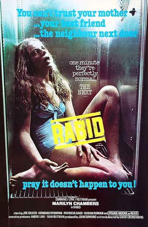 Rabid film posteri