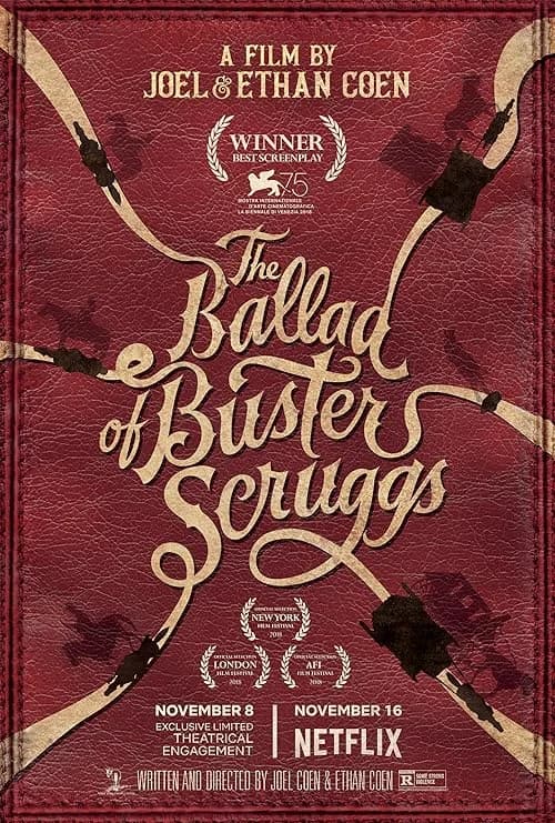 The Ballad of Buster Scruggs film posteri