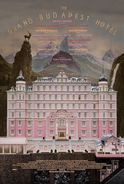 The Grand Budapest Hotel film posteri
