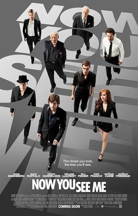 Now You See Me film posteri